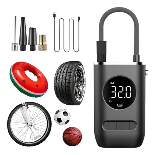 Compresor de aire portatil para carro o moto