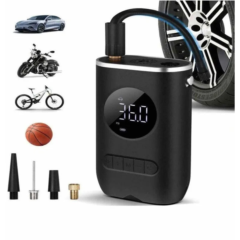 Compresor de aire portatil para carro o moto